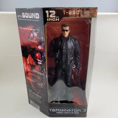 12" Terminator Electronic Figure New 2003 T3 Schwarzenegger McFarlane Amricons - Image 1 of 4