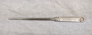 Silver Ruler Letter Opener Heftdraft-Spezialfabrik JD Boecker Sohne Hohenlimburg - Picture 1 of 2