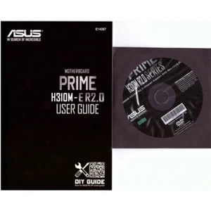 DRIVER CD + MANUALE ASUS PRIME H310M-E R2.0 - Imagen 1 de 1