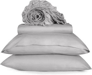 800 Thread Count Egyptian Cotton Sheets Queen Size, Long Staple Bed Sheets Breat - Picture 1 of 9