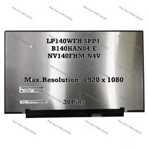 LP140WFH SPP1 B140HAN04.E NV140FHM-N4V LCD Bildschirm Für Lenovo IdeaPad 5 14ALC - Bild 1 von 1