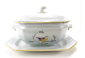 Vintage Spode Queens Vogel Suppenterrine 14" Unterteller ideal für Krabbenbeine & Rippen! - Bild 1 von 15