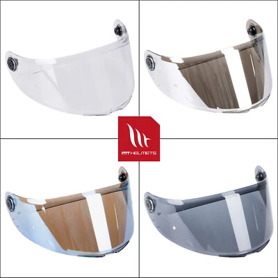MT-V-14B Targo S Pinlock Ready Replacement Visor Motorcycle Helmet Clear Smoke