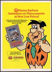 The FLINTSTONES Comedy Show__Original 1986 Trade AD / poster__Hanna-Barbera - Picture 1 of 1