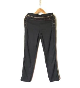 Jean Paul Gaultier Femme Sailor Pants Trousers Button Front Size IT 40 US 6 Blue - Picture 1 of 8