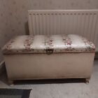 Sirrom Ottoman (Lloyd Loom Style) Vintage