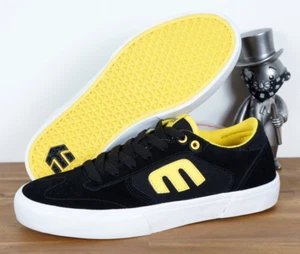 Etnies Skate Schuhe Shoes Windrow Vulc Exposure Black Yellow Suede 9/42 - Bild 1 von 3