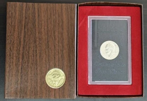 1971-S Eisenhower 40% Silver Dollar BU UNC US Mint PROOF Brown Box OGP - Picture 1 of 1