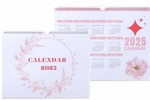 Monthly Wall Calendar 2025 12 Month 14.9x11.4 Inch Premium Thick Paper - Picture 1 of 9