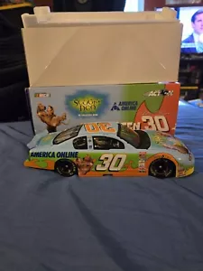 1/24 JEFF GREEN #30 AOL / SCOOBY DOO 2002 ACTION NASCAR DIECAST - Picture 1 of 11