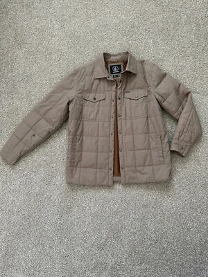 Mens Volcom  Beige Jacket size Large - Image 1 of 4