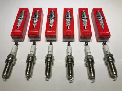 6-Pcs New OEM Spark Plugs For Honda Denso Iridium 12290-R40-A02 SXU22HCR11S 3461 - Image 1 of 2
