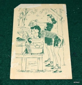 VINTAGE 1943 GIRL SCOUT POSTCARD - - Picture 1 of 3