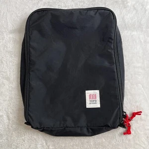 Topo Designs Packwürfel Packtasche 10L schwarz rot Reiseorganisation Nylon Herren - Bild 1 von 10