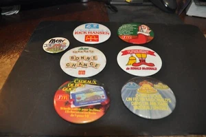 McDONALD'S CANADA special items  lot of 11 PINBACK PIN BACK BUTTON  - Bild 1 von 12