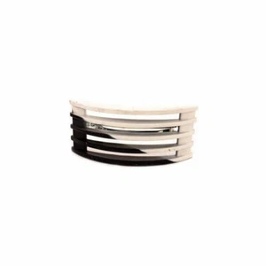 Caravan Black White Combination Barrette Model No. 1190 Brand New - Picture 1 of 1
