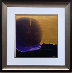 Keshida Layone " Eclipse 2007 " Newly Custom Framed Black Art Print - Picture 1 of 3