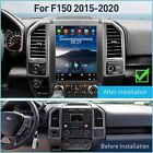 12.1" Car Radio Stereo GPS Navi WiFi Carplay Tesla Style For Ford F150 2015-2020