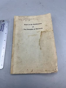 1930 Notes Mathematics Principles Electricity - American Telephone & Telegraph - Picture 1 of 4