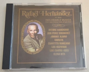 Rafael Hernandez - Y Su Inolvidable Musica- CD Con Sus Interpretes Originales - Picture 1 of 2
