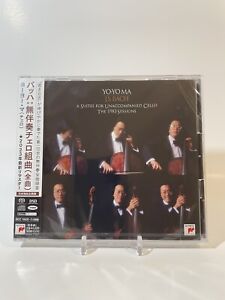 SACD : Bach 6 Suites pour violoncelle 1983 Yo-Yo Ma Japon Super CD Audio Hybride GUÉRI