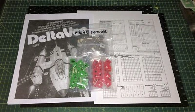 DeltaVee, space combat 3D, from Ares #09, complete game, 200 counters + maps - Image 1 of 4