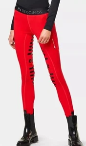 ea.St R1 Reggings Signature Red 3XS East Riding Leggings Breeches Leggings Red - Picture 1 of 18