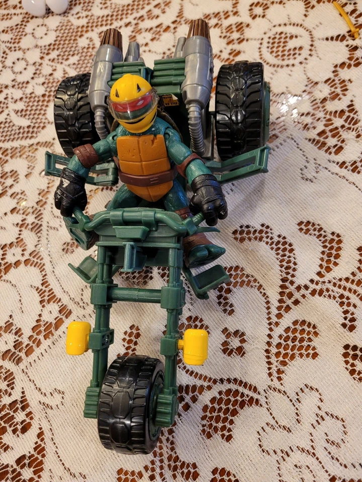 TMNT Ninja Stealth Bicicleta Vehículo Triciclo Teenage Mutant Ninja Turtles 2012 Foto 1 de 1