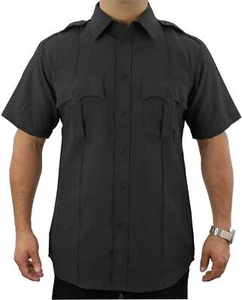 First Class 100% Polyester Short Sleeve Uniform Shirt - Picture 1 of 89