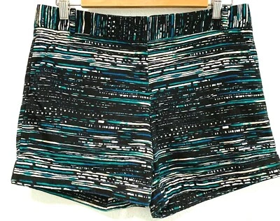 Pantalones Cortos Attention Ajuste Contemporáneo Elastizados Multicolor W33" x L5.25" Para Mujer Talla 8 Foto 1 de 4