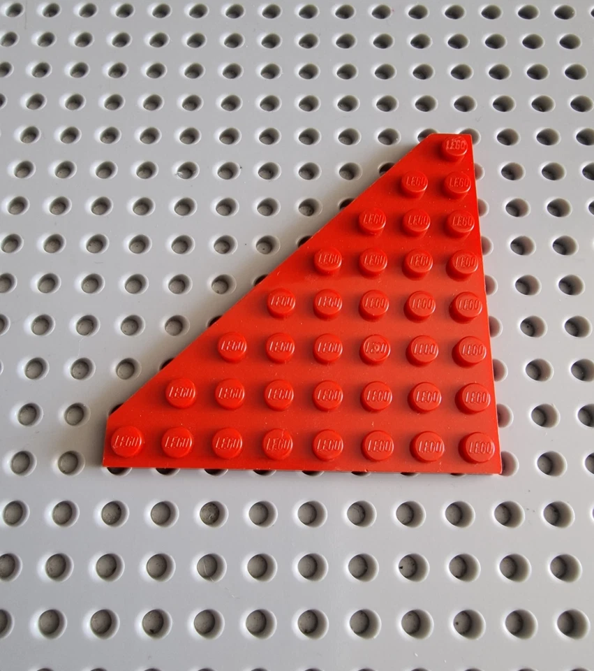 Lego Platte Eckplatte 8x8 Ecke Flügel Rot Red Wedge 1 Stück 30504 A035 - Bild 1 von 1