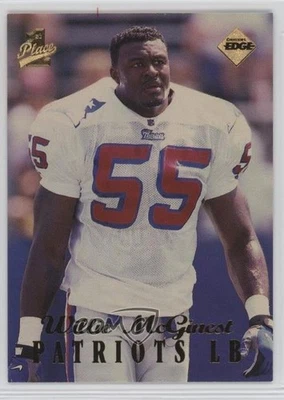 Collector's Edge 1998 primer lugar Willie McGinest #146 1 m8 Foto 1 de 3