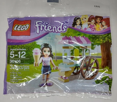 LEGO FRIENDS - #30106 Soporte para Helados - Emma - Nuevo Sellado Polybag Niña Foto 1 de 4