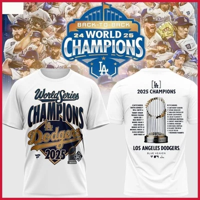 🎉NEW NEW! Los Angeles Dodgers 2025 World Series Champions Celebrate The Victory - Image 1 of 4