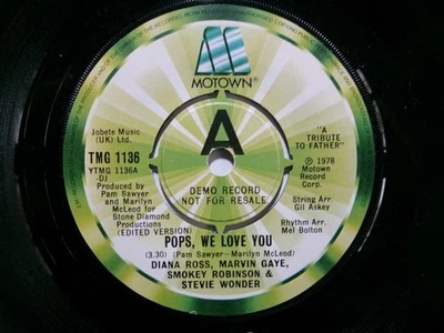 DIANA ROSS MARVIN GAYE SMOKEY ROBINSON STEVIE WONDER POP WE LOVE YOU TMG 1136 Foto 1 de 2