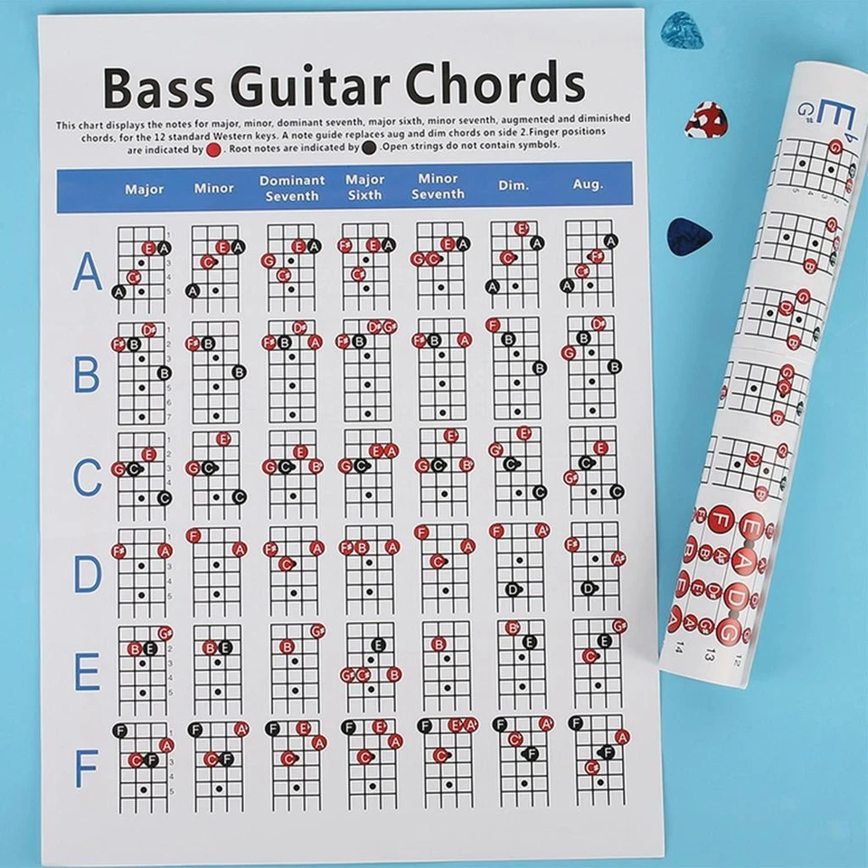 Chord Chart of Educational Chords, Reference Poster of Chord - image 1 of 1