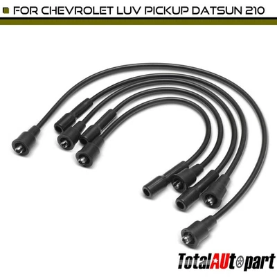 5 件火花塞电线套装适用于雪佛兰 Luv 拾音器 Datsun 210 沃尔沃 Austin Plymouth — 第 1/4 张图片