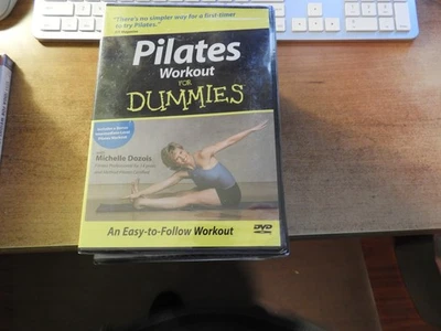 PILATES WORKOUT FOR DUMMIES - MICHELLE DOZOIS (DVD) Brand New - Image 1 of 2