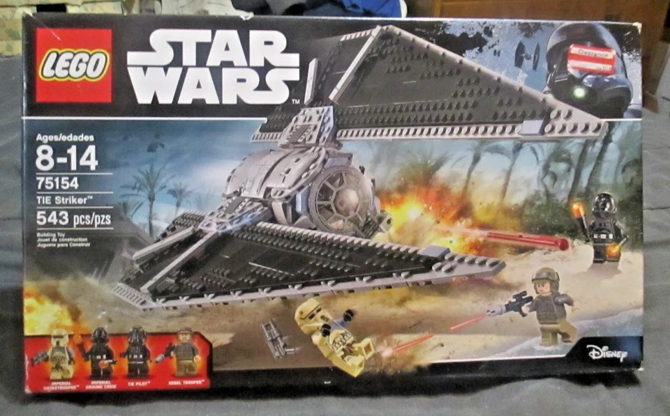 LEGO Star Wars: TIE Striker (75154) Nuevo, Precintado y Retirado. Daños menores en la caja. Foto 1 de 1