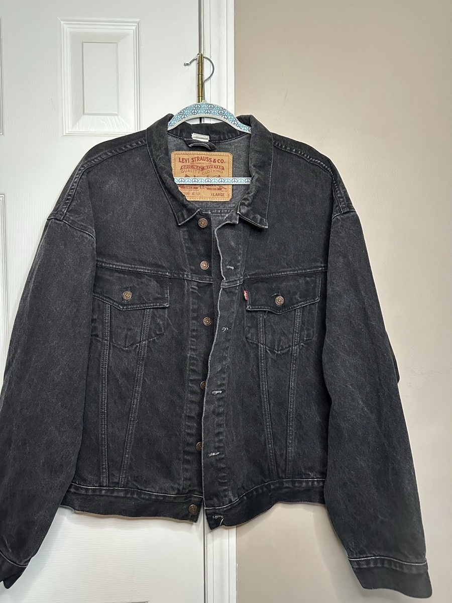 Levi's Denim Black Coats, Jackets & Vests for Men for Sale Levi's Denim Black Coats, Jackets & Vests for Men for Sale