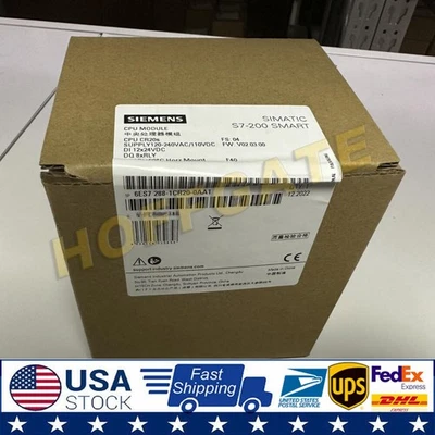 New Siemens 6ES7 288-1CR20-0AA1 6ES7288-1CR20-0AA1 SIMATIC S7-200 SMART CPU ST60 - Image 1 of 4