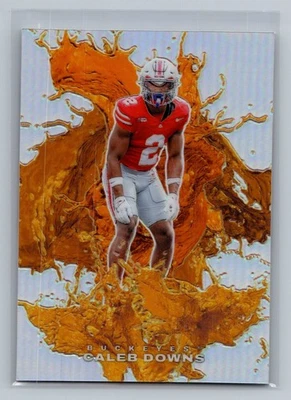 Caleb Downs 2024-25 Panini NIL Splash Of Color SSP #/99 OHIO - Image 1 of 2