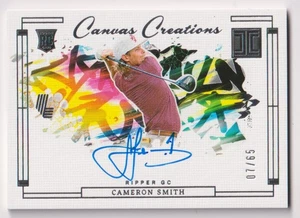 Cameron Smith 2024-25 Panini Impeccable Canvas Creations Auto /65 #CC-CSM - Picture 1 of 2