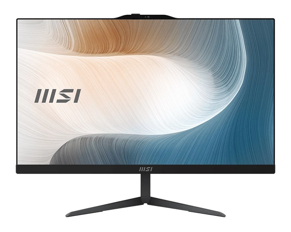 MSI Modern AM242 All-in-One PC 23.8" FHD i5-120U 8GB 512GB SSD FreeDOS Nero