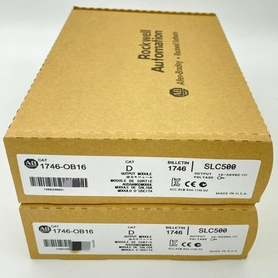 New Sealed AB 1746-OB16 CAT /D SLC 500 PLC Output Module 1746OB163 - Photo 1/2