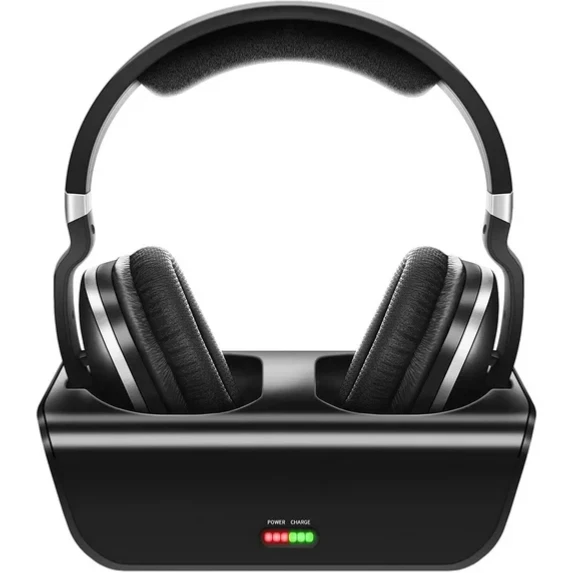 Artiste ADH300 беспроводные ТВ-наушники 2,4 ГГц перезаряжаемые с док-станцией - НОВЫЕ - Изображение 1 из 3