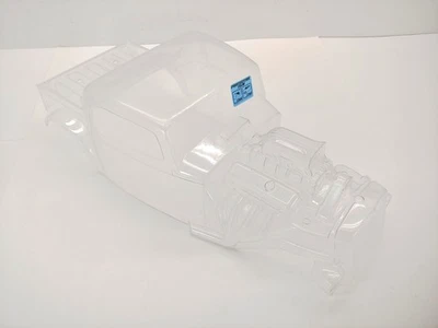 Trimmed but Unpainted Proline 1/8 Rat Rod Clear Body: Monster Truck 341000 - Image 1 of 4