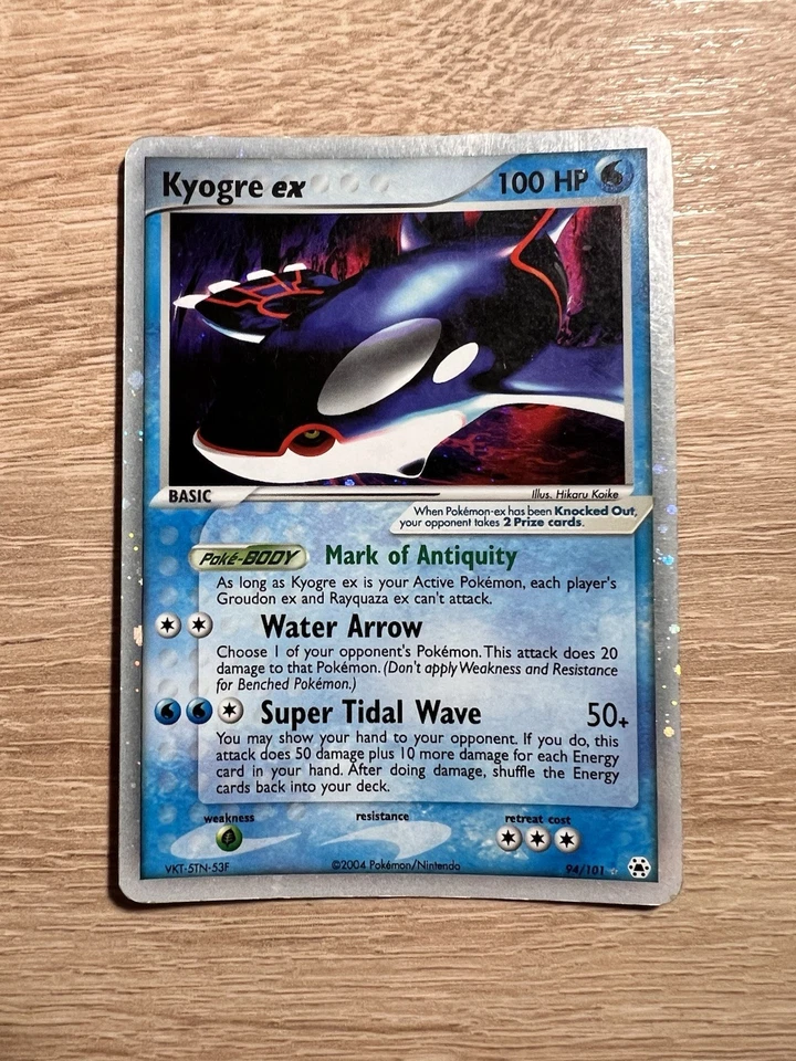 Pokémon Kyogre ex (HL 94) EX Hidden Legends Holo 2004 - Gut Englisch - Bild 1 von 4