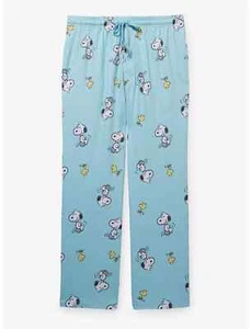 Peanuts Snoopy & Woodstock Allover Print Sleep Pants - Picture 1 of 2