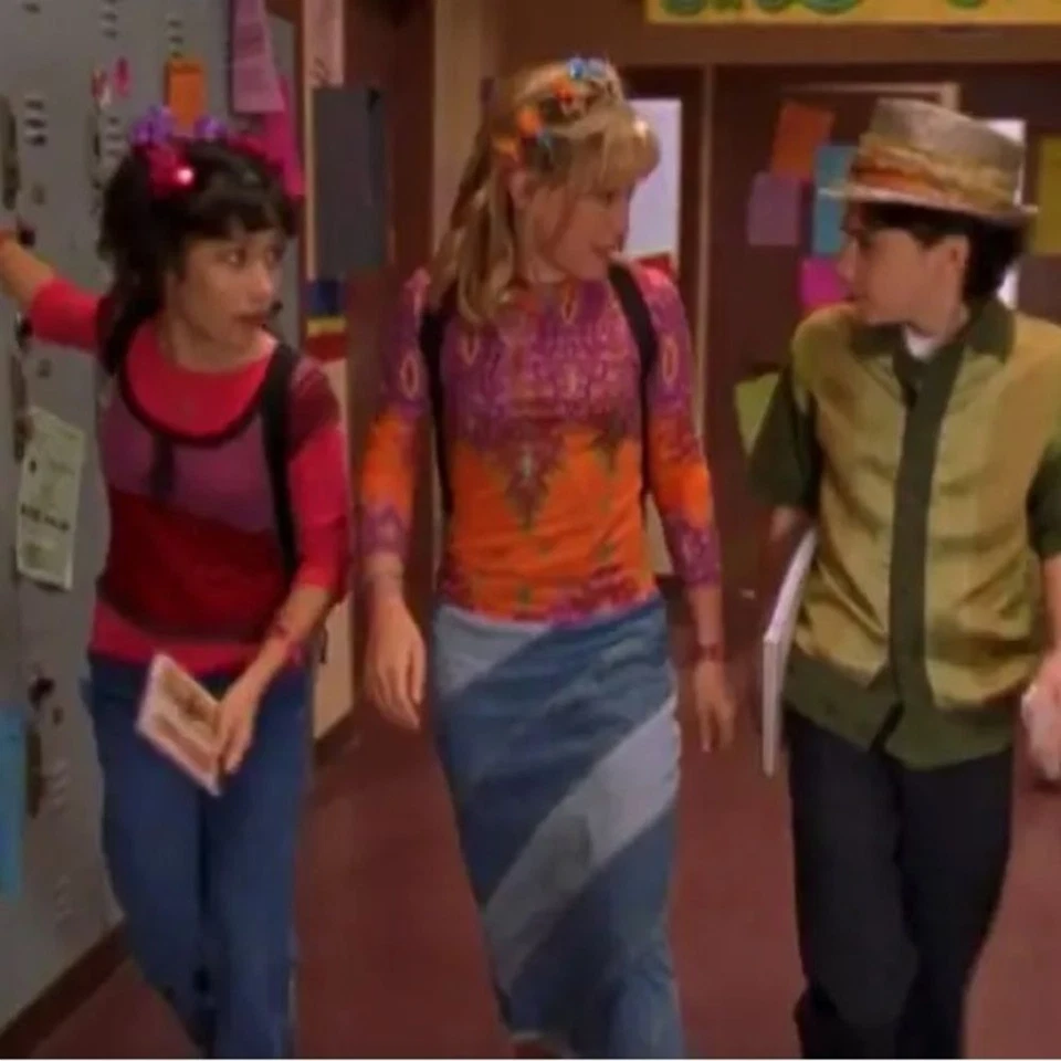 RARO DE COLECCIÓN Y2K Boho Hippie 100% Algodón Marca de la Suerte Sudadera con Capucha Foto 1 de 4